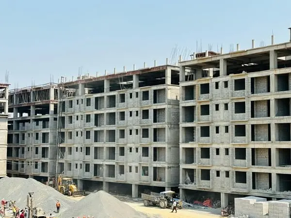 Construction progress